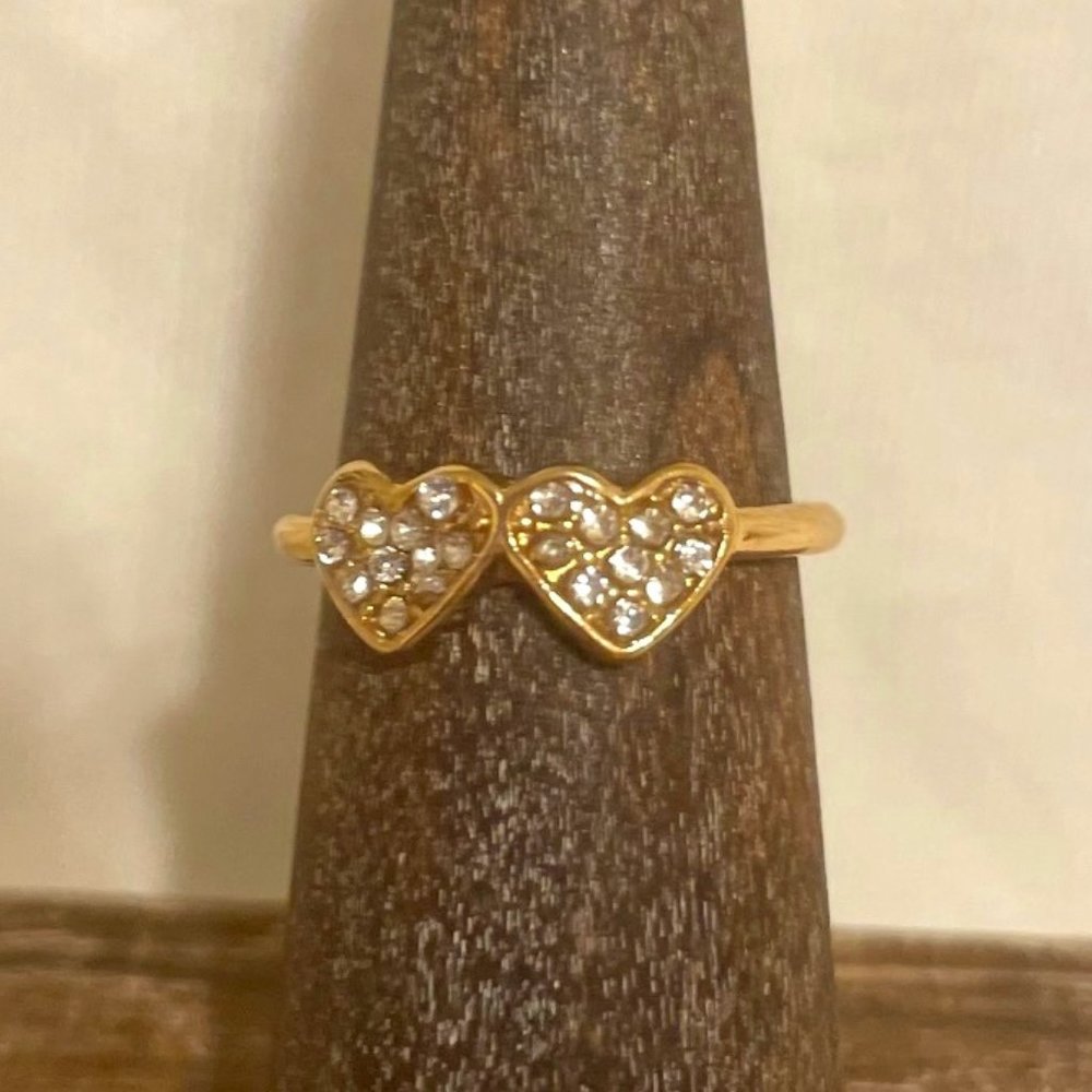 Double Your Hearts Ring